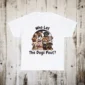 Who let the dogs pout? T-shirt in white